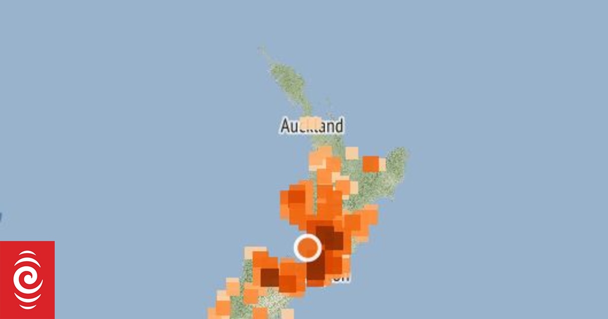 El terremoto de la costa de Kāpiti se actualizó a magnitud 6.3