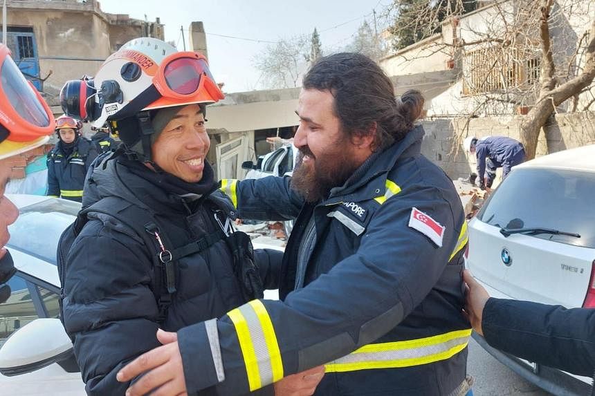 El equipo de rescate SCDF en Turquía golpeada por el terremoto regresará a Singapur el viernes