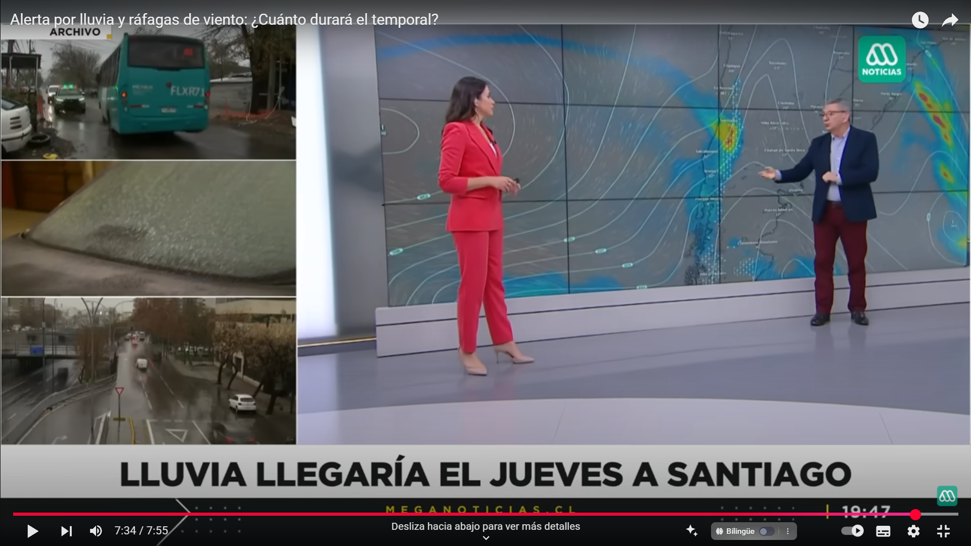 Alerta meteorológica en Chile: sistema frontal traerá lluvias intensas, vientos fuertes y posibles nevadas