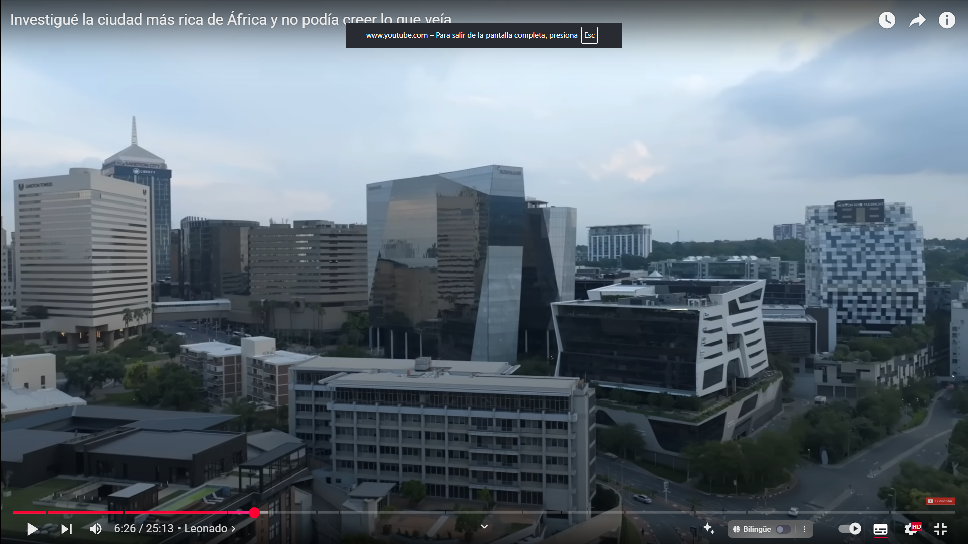 Johannesburgo: La Ciudad del Oro que Divide Riquezas en África